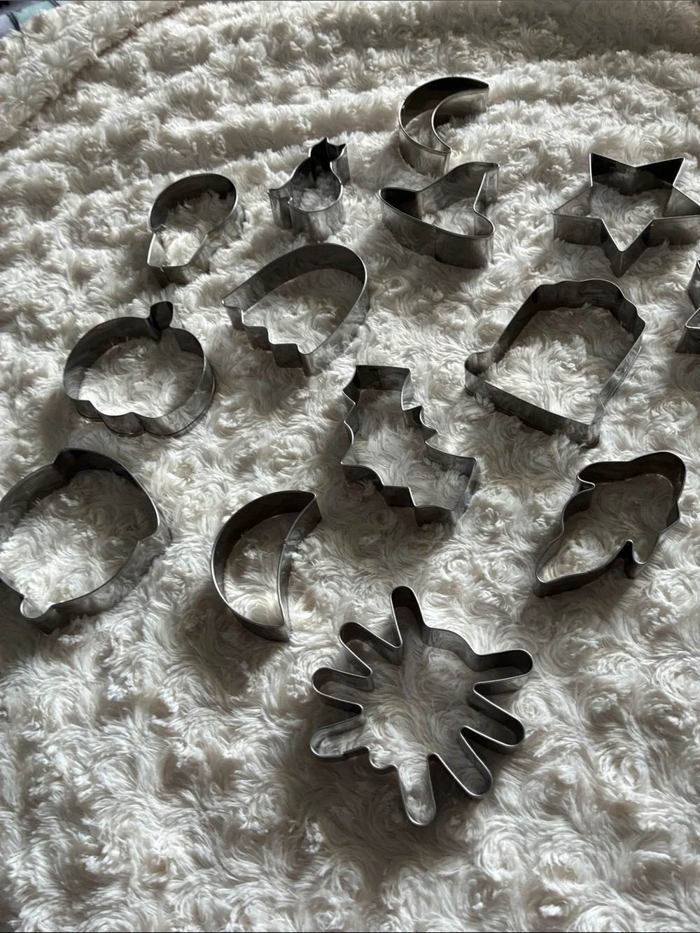 Assorted Halloween Cookie Cutters - Metal Set